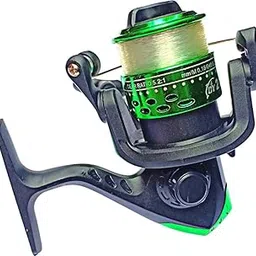 Spinning Fishing Reel Heavy Duty Plastic Spin Wheel | Left Grip Type Interchangeable Metal Shaft Handle Smooth 5:2:1 Gear Ratio | Fishing Reel Yf200-picture-21