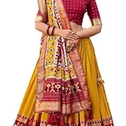 harivar Women's Silk Lehenga Choli Set-picture-26