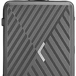 aristocrat Cross 69Cm Polypropylene Hardside Medium Size 8 Spinner Wheels Navy Blue Trolley Bag, Grey-picture-14