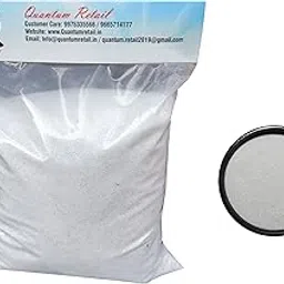 Quantum Retail Sugar Size White Quartz Sand Gravel & Substrate for Aquarium Decoration, Home and Garden Decor & Vase fillers (100 Grams)-picture-30