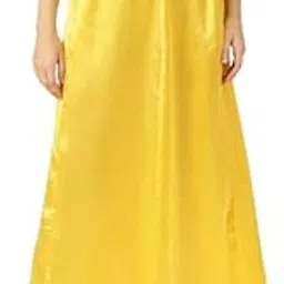 ms. lingies Women's Satin Silk Saree Petticoat Underskirt Indian Lining for Sari-picture-38