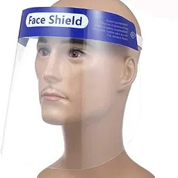 Glammore Anti Spit Disposable Safety Face Shield (Multicolor & Transparent)-picture-11