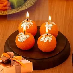 Giftrend Laddu Candles for Decoration | Diwali Candles for Home Decoration-picture-18