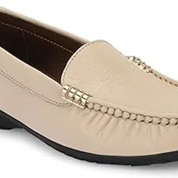 egoss Lady Boss X Premium Genuine Leather Loafer Casual Shoes for Women-LD-228-picture-15