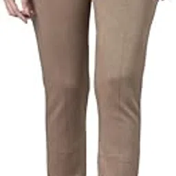 go colors Women's' Solid Mid Rise Fleece Contemporary Ultra Warm Kurti Pant-picture-38