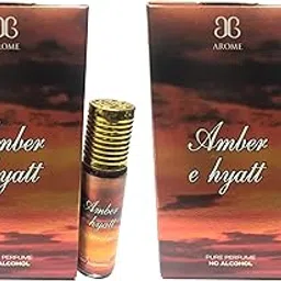 Arome Amber E Hyatt Attar Perfume For Men Women I Non Alcoholic I Travel Size Perfume Roll-On I Pocket Friendly Attar I Arabic Collection I Roll-On Perfume Best For Gifting I Pack Of 2-picture-22