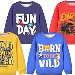 TeeWee Boys and Girls Premium Cotton Sweatshirt |Girls Sweatshirts|Boys Sweatshirts | Printed Sweatshirts| Trendy |Winter wear|Sweatshirt for Boys|Sweatshirt for Girls-picture-16