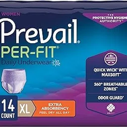 FQPFW514 - First Quality Prevail Per-Fit Protective Underwear for Women, X-Large fits 58 - 68 image 1