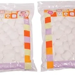Mee Mee Cotton Balls MM-1433 White Pack of 2-image-61