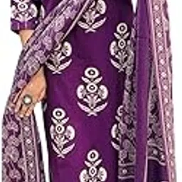 rangnavi Women's Floral Printed Stright Kurta with Pant & Dupatta Set | Kurta set-picture-30