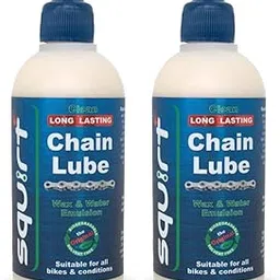 Squirt Chain Lube for Bikes 2 Pack (120ml) – Long-Lasting Lube for All Bike Chains – All-Weather Dry Chain Lube – Bike Chain Lube to Reduce Noise & Chainsuck – Bike Tools & Maintenance Aid-picture-26