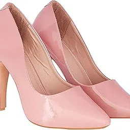 stylestry Women & Girls Solid Stiletto Pumps/Belly-Kia/Pink/UK2-picture-38