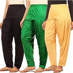 afra Women Patiala Pant (Pack of 3)-picture-24