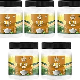nature stuff nature stuff Citric Acid – Pure Food Grade Acid Powder for Cleaning, Preserving, and Flavoring – Natural Nimbu Sat for Kitchen & Home Use (400g) (Pack OF 5)-image-44