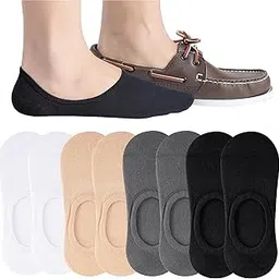 eedor No Show Socks Men - Non Slip, Invisible & Low Cut Ankle - Casual & Formal Socks for Men - Soft & Stretchable Cotton-picture-56