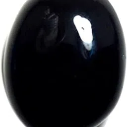 caratyogi 4.25 Ratti Certified Natural Black Onyx Haqiq Gemstone 3.86 Carat Oval Astrology Stone at Wholesale Rate-picture-20