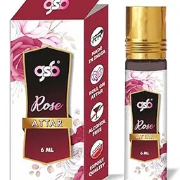 GSB Rose Pure Natural Attar/Itra/Perfume Roll On | Alcohol Free | Long Lasting | Undiluted | Unisex | 6 ml-picture-21