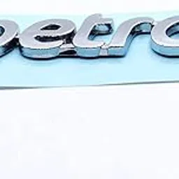 Speedwav Petrol Logo Emblem Badge Monogram Universal for CarDecal Vinyl Windows, Sides, Hood, Bumper Car Sticker (Silver) Fuellogos4-picture-33