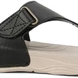 Cozy Wear Women Flats (Black, 7) | Flats for Women | Synthetic-image-28
