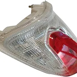 Apsmotiv 1Pcs Back Light, Brake Light, Tail Light Without Bulb Compatible For Tvs Apache Rtr 160/180 - Halogen image 1