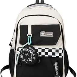 walson 30L Korean Laptop Backpack | Unisex Stylish & Water-Resistant School, College & Office Bag | 17-Inch Casual Travel Daypack for Men & Women | Lightweight & Durable Multipurpose Backpack-picture-52