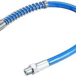 AASONS 12" Grease Gun Hose with Zinc Plated Steel End Connection | Use in Tight Spaces with Hand Operated Grease Guns | Highly Flexible With Spring | Thermoplastic Construction | 10000 PSI (Pack Of 1)-picture-20