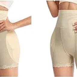 palay Hip Pads for Women Hip Dip Enhancer Shapewear High Waist Butt Lifter Pad Panties Apricot L 2 PCS-picture-49
