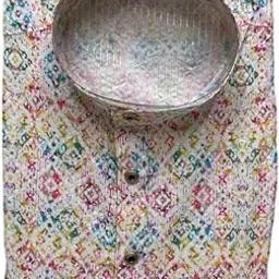 foxdx Men's Digital Printed Kurta for Festival Traditional-picture-54