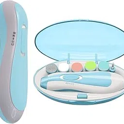 Oblivion Baby Nail Trimmer|Electric & Safe Baby Nail Clippers|6 Grinding Heads For Newborn Toddler Or Adults Toes And Fingernails|Effective Baby Manicure Tools (Multi Color),1 Count-picture-11