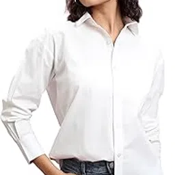 tokyo talkies Women's Men's Drop-Shoulder Oversized Cotton Shirt | Full Sleeves | Relaxed & Effortless Style | Shirts for Woman | Women Shirts | Women Casual Shirt-picture-31