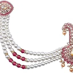 Royal Groom Kalgi with Pearl Embellishments & Intricate Kundan Work-picture-15