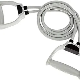 PS Exercises Resistance Tube Exercise Bands for Stretching, Workout, and Toning for Men, and Women (Multicolor)-picture-40