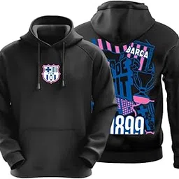dudeme Barca 1899 Football Hoodie 100% Cotton Hoodies for Men | Printed Full Sleeve Pullover for Men & Women-picture-53