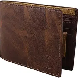 4UMART Men's Wallet Roy 29 P Brown-picture-48