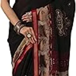 libas Printed Silk blend Saree for Women (94503P)-picture-14