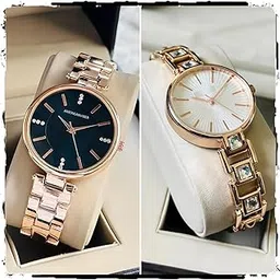 americanviber DRW001CCK Premium Watch Combo for All Occasions ? Fancy & Elegant Design, Stylish Gift Set Analog Watch - for Women ()-picture-27