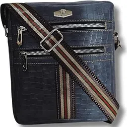 Leather Crossbody Sling Bag, Multi-Pocket Design, for College, Office, Travel-picture-39