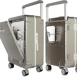 benling Explorer Series 20-Inch Trolley Bag – USB Charging, TSA Lock, & Smart Design (Grey)-picture-39
