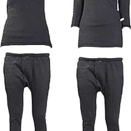 mack jonney Winter Thermal Upper & Bottom Set for Women(Pack of 2)-coSetCami_BL-coSetTop_BL_02-P-picture-33