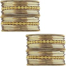 peora Traditional Ethnic Bangle Set Gift for Women-picture-31