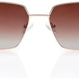fastrack Brown Square Metal Polarized Sunglasses for Women(M285BR1PV)-picture-48