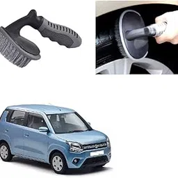All Purpose Alloy Wheel Tire Car Rim Tyre Cleaning Brush Essential Universal Accessories Suitable for Maruti Suzuki Wagon-r Type-4-picture-35