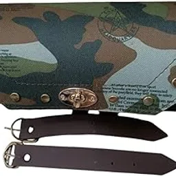 EVERNOW® Premium Saddle Bags for RE: Stylish, Durable, and Spacious Storage Solutions for Your Motorcycle Adventures Unique Hard Saddlebags are Designed of Your RE Bike (Army)-picture-12