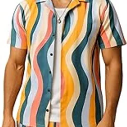 Men's Nightwear || Mens Printed Night Suits || Night Suit Co-Ord Set for Mens Multicolo1-picture-17