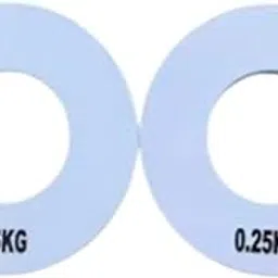 MERISHOPP 2 Pieces Fitness Fractional Plates Weighted Barbell for Sports Weightlifting 0.25 kg-image-38