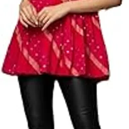 tnq Women's Designer Sets, 2 Peice Bottom and Upper Set, Co-ord Set for Women and Girl (in, Alpha, M, Regular, Black.Pink)-picture-17