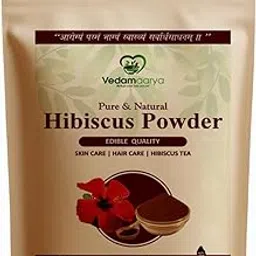 Pure & Natural Hibiscus Powder | For Hair Care, Skin Care & Hibiscus Tea | No Chemicals, No Additives | 100% Natural Flower Powder for Healthy Hair & Skin -100g-picture-23