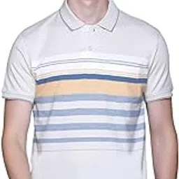 sane originals T-Shirt for Men with Pocket || Textured Striped Polo for Men-picture-36