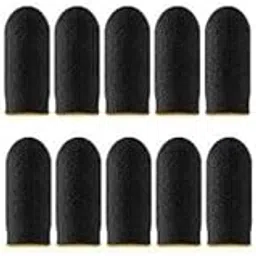 STYLEHEAVEN 3x20 Pieces Gaming Finger Sleeves Anti Sweat Breathable Cover for Mobile Game Yellow-picture-16