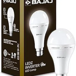 Bajaj LEDZ 9W Rechargeable Emergency Inverter LED Bulb | Cool Day Light | Upto 4 Hours Battery | B22D | 1 Year - Warranty (Pack of 1, White)-picture-29